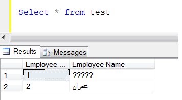 How to insert multi langauage data in a Table sql server